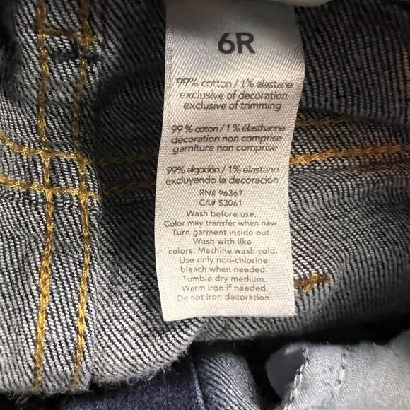 OshKosh B’Gosh Skinny Jeans Size 6R Adjustable Waist Blue - Picture 7 of 8